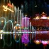 The fountain of the Wynn Macau casino performs celebrating its opening with the backgroung of the Lisboa Casino in Macau, Tuesday, Sept. 5, 2006. American gaming mogul Stephen Wynn was ready to throw open the doors of his new US$1.2 billion casino to gamblers Wednesday in Macau _ the Chinese territory that's rivaling the Las Vegas Strip as the world's epicenter for gambling. The fountain of the Wynn Macau casino performs celebrating its opening with the backgroung of the Lisboa Casino in Macau, Tuesday, Sept. 5, 2006. American gaming mogul Stephen Wynn was ready to throw open the doors of his new US$1.2 billion casino to gamblers Wednesday in Macau _ the Chinese territory that's rivaling the Las Vegas Strip as the world's epicenter for gambling.