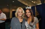2010 Miss America Caressa Cameron @Super Bowl XLIV
