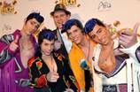 <em>Viva Elvis</em> Blue Carpet @Aria