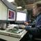 Photo: Electronics research engineer Glenn Mercier works 