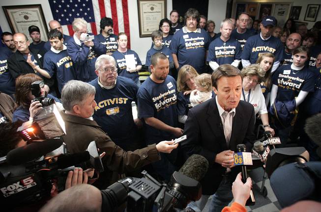 John Edwards on Jan. 16, 2008 John Edwards on Jan. 16, 2008