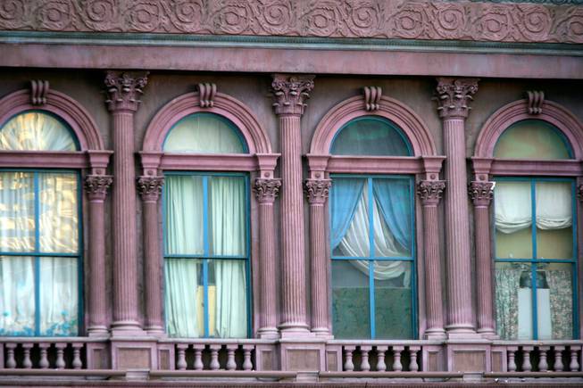 Some architectural elements of New York-New York are made from construction foam. New York-New York has never caught fire.