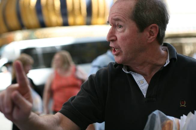 Dennis Wager, who owes $230,000 in casino markers to the Golden Nugget, was in Las Vegas recently to argue against the ability of the district attorney's office to prosecute debtors for money owed to casinos. "I feel like they (prosecutors) took me out to the desert ... took me out and beat me," the Minnesota resident says. 