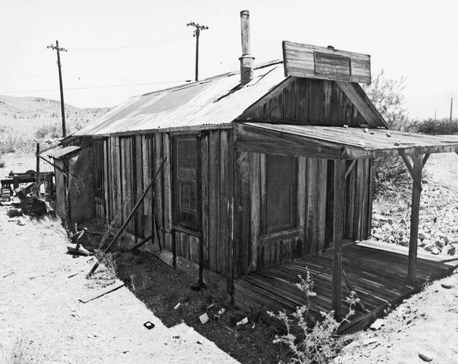Reid was born in this house in Searchlight, the son of an alcoholic miner. "At the time I thought our house was really nice," he writes, referring to his childhood, "but as I look back, I guess it wasn't."