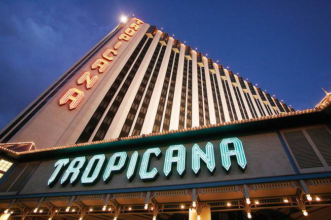 A view of the Tropicana on the Las Vegas Strip, May 5, 2008. 