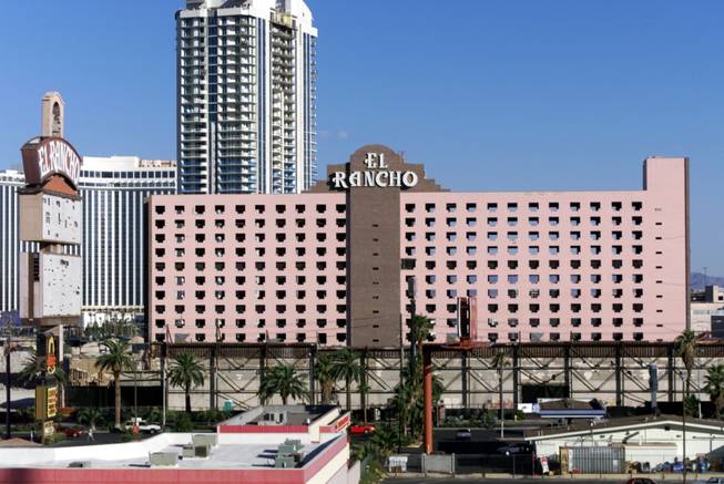 The El Rancho before implosion