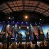 Members of the Osmonds give a finale during a show in August at the Orleans celebrating the 50th anniversary of the clan's start in entertainment. From left are Virl, Alan, Jimmy, Jay, Donny, Marie, Merrill, Wayne and Tom. Various combinations of Osmonds will soon be touring Europe and Asia, then performing in Las Vegas. Members of the Osmonds give a finale during a show in August at the Orleans celebrating the 50th anniversary of the clan's start in entertainment. From left are Virl, Alan, Jimmy, Jay, Donny, Marie, Merrill, Wayne and Tom. Various combinations of Osmonds will soon be touring Europe and Asia, then performing in Las Vegas.
