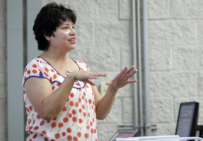 Carolee Dodge Francis, director of UNLV's American Indian Research and Education Center, organized the program and hopes to again in future years. "I wanted them to see the realm of possibilities," says Dodge Francis, the first in her family to earn a college degree.