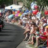 Photo: Summerlin residents line the streets to watch the Photo: Summerlin residents line the streets to watch the