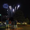 Photo: Fireworks erupted Friday night over the Las Vegas Photo: Fireworks erupted Friday night over the Las Vegas