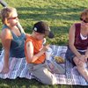Photo: From left, Andrea, Joshua and Heidi Fountain try t Photo: From left, Andrea, Joshua and Heidi Fountain try t