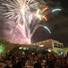 Spectators look on as a fireworks explode during Henderson's Fourth of July celebration at the Henderson Events Plaza on Water Street. Spectators look on as a fireworks explode during Henderson's Fourth of July celebration at the Henderson Events Plaza on Water Street.