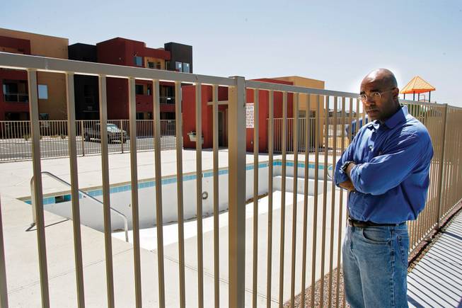 
One of eight Uptown residents, Chris Adams says amenities such as a pool and a clubhouse with a fitness center have never opened. 