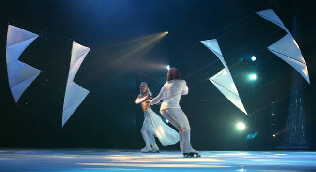 Elegance and romance infuse "Ice" at the Riviera. 