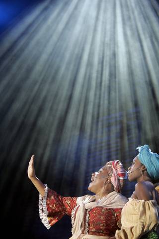 Audrei Kairen performs as 