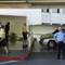 Photo: A Bally's security officer, right, stands by as La