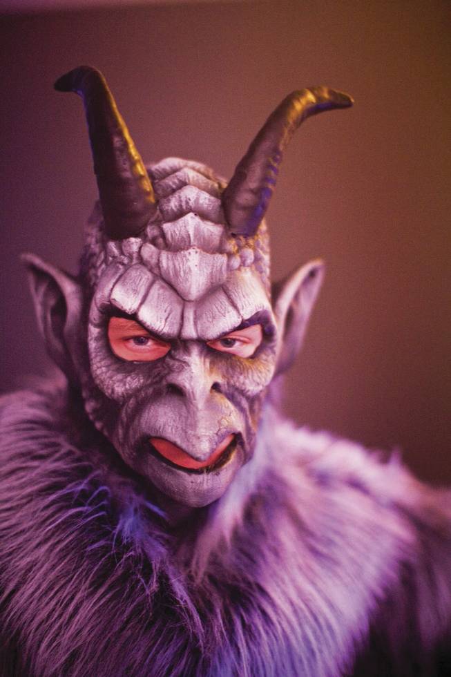 A creature from Fright Dome at Circus Circus.