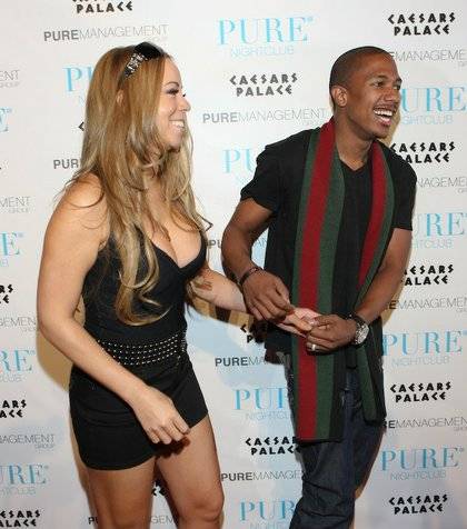 Mariah Carey and Nick Cannon.