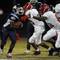 Photo: Bulldogs running back David Vance (2) tries to tur Photo: Bulldogs running back David Vance (2) tries to tur