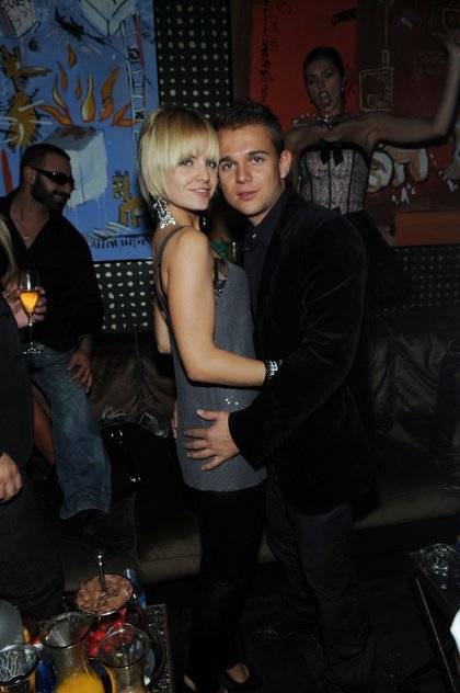 Mena and fiance Simone Sestito 