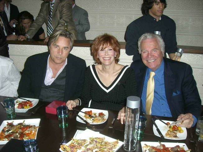 Don Johnson, Jill St. John and Robert Wagner. 