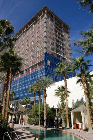 The Hard Rock Hotel celebrated the topping off of its North Tower in late October. The new 17-story, 479 guest room tower is slated to open summer 2009.