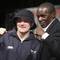 Photo: Ricky Hatton, left, poses with trainer Floyd Maywe Photo: Ricky Hatton, left, poses with trainer Floyd Maywe