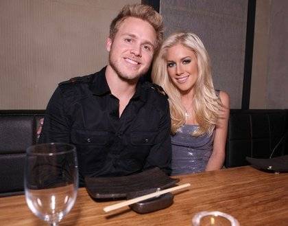Newlyweds Spencer Pratt and Heidi Montag, shown last month at Social House at Treasure Island.