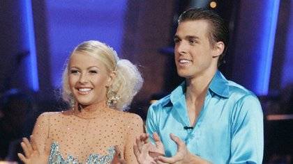 Julianne Hough and Cody Linley.