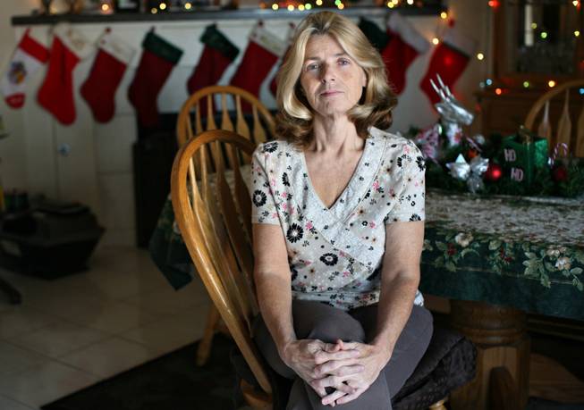 Debbie Castrejon at her home in Las Vegas. 