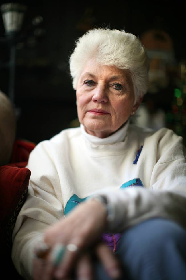 Charlene Cruze at her home in Las Vegas. 