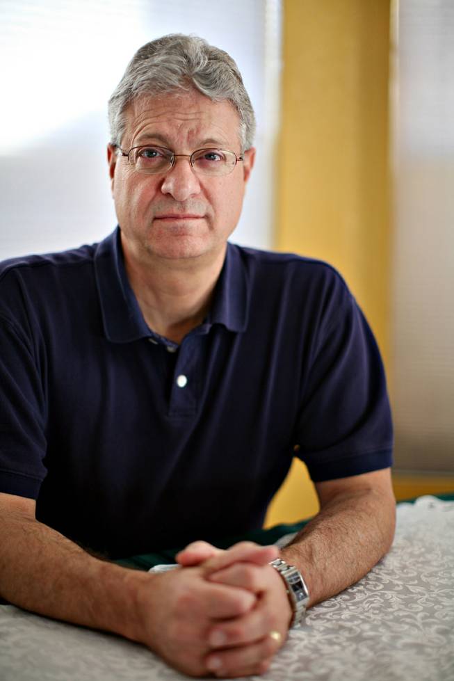 Joe Decaria at his home in Las Vegas. 