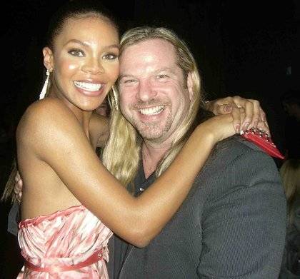 Miss USA Crystle Stewart with Michael Boychuck.