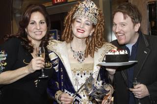 Kathy Najimy, Suzanne the Opera Singer and Dan Finnerty.
