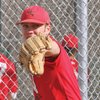 UNLV pitcher Stephen Singer focuses on his catcher's target during baseball practice. UNLV pitcher Stephen Singer focuses on his catcher's target during baseball practice.