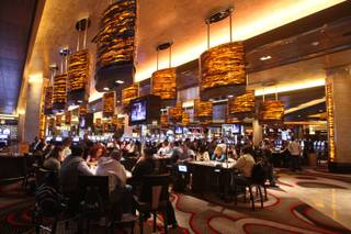 Table games employees receive training at the M Resort  in Henderson Thursday, February 19, 2009. The new hotel and casino property, under construction at St. Rose Parkway and Las Vegas Boulevard South, is scheduled to open March 1. 