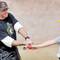 Photo: Al Kermode, left, coach of the Little League team Photo: Al Kermode, left, coach of the Little League team