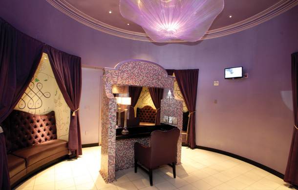 A view of the women's restroom in the Chippendale's Theater at the Rio Monday, March 1, 2010. STEVE MARCUS / LAS VEGAS SUN.