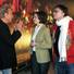 ABC anchor Elizabeth Vargas and Roy listen to Siegfried inside their warehouse of magic tricks. ABC anchor Elizabeth Vargas and Roy listen to Siegfried inside their warehouse of magic tricks.