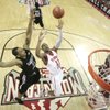 San Diego State forward Lorrenzo Wade guards Utah guard Lawrence Borha as he take a shot during the championship game of the Mountain West Conference Basketball Championships Saturday. Utah won 52-50 for an automatic trip to the NCAA Tournament. San Diego State forward Lorrenzo Wade guards Utah guard Lawrence Borha as he take a shot during the championship game of the Mountain West Conference Basketball Championships Saturday. Utah won 52-50 for an automatic trip to the NCAA Tournament.