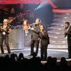 The Commodores make a surprise guest appearance as puppeteer-impressionist Terry Fator performs during his opening night Saturday at The Mirage. The Commodores make a surprise guest appearance as puppeteer-impressionist Terry Fator performs during his opening night Saturday at The Mirage.