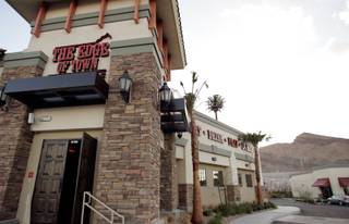 The Edge of Town, a new restaurant near Cheyenne and Interstate 215 in Las Vegas Thursday, April 8, 2009.  