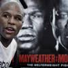 Undefeated boxer Floyd Mayweather Jr. works out at his gym Wednesday. In the background is a poster promoting his upcoming fight against WBA welterweight champion Shane Mosley. Mayweather will fight Mosley for the title at the MGM Grand Garden Arena on May 1.