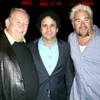 Robin Leach with UNLVino Award of Excellence recipients George Maloof and Guy Fieri in April 2009. Robin Leach with UNLVino Award of Excellence recipients George Maloof and Guy Fieri in April 2009.