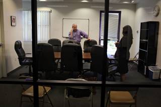 Andy Stern, Service Employees International Union president, is pictured during an interview with the Sun from the local SEIU offices on Thursday, May 7, 2009. 
