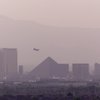 Photo: An airplane takes off from McCarran International Photo: An airplane takes off from McCarran International
