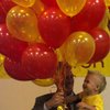 Andy Hafen celebrates his win Tuesday night with his grandson, Logan Hafen, after edging out Steve Kirk in the race for Henderson mayor. Andy Hafen celebrates his win Tuesday night with his grandson, Logan Hafen, after edging out Steve Kirk in the race for Henderson mayor.