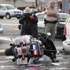 Metro Police Motorcycle Wreck