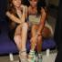 Lindsay Lohan and Mel B at the Peepshow premiere and after-party at Planet Hollywood. Lindsay Lohan and Mel B at the Peepshow premiere and after-party at Planet Hollywood.