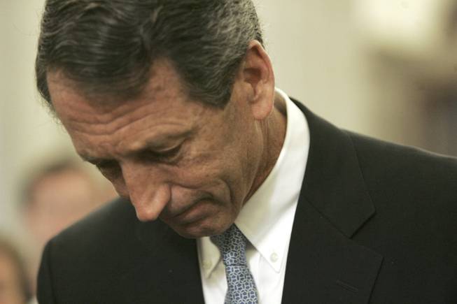 South Carolina Gov. Mark Sanford discusses the fallout of a revealed affair that caused him to resign as head of the Republican Governors Association, June 24, 2009.